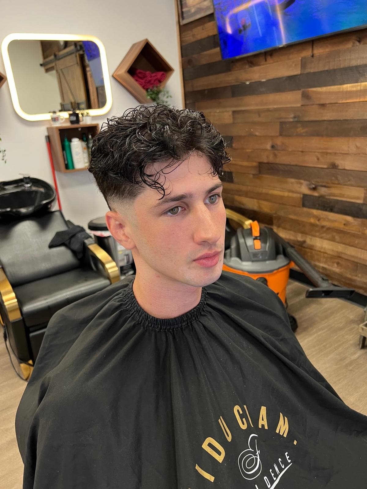 Barber Sinan haircut 1