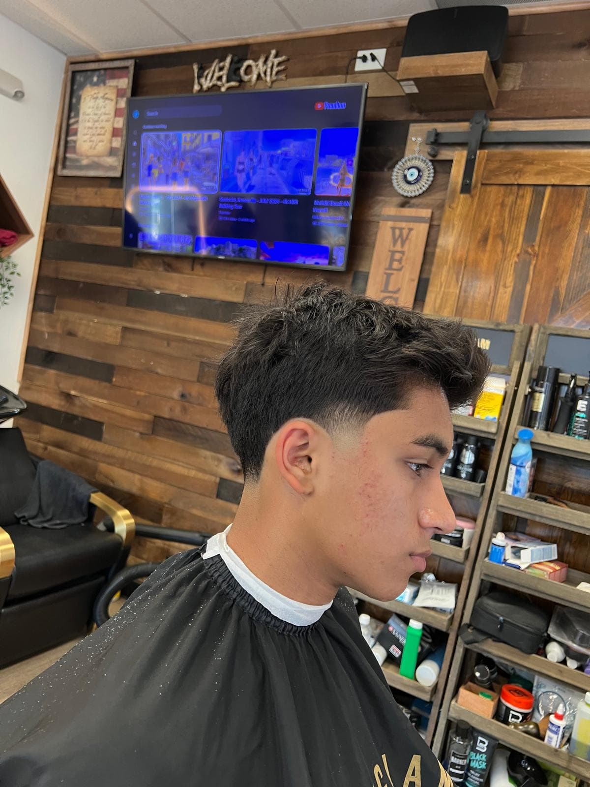 Barber Sinan haircut 2