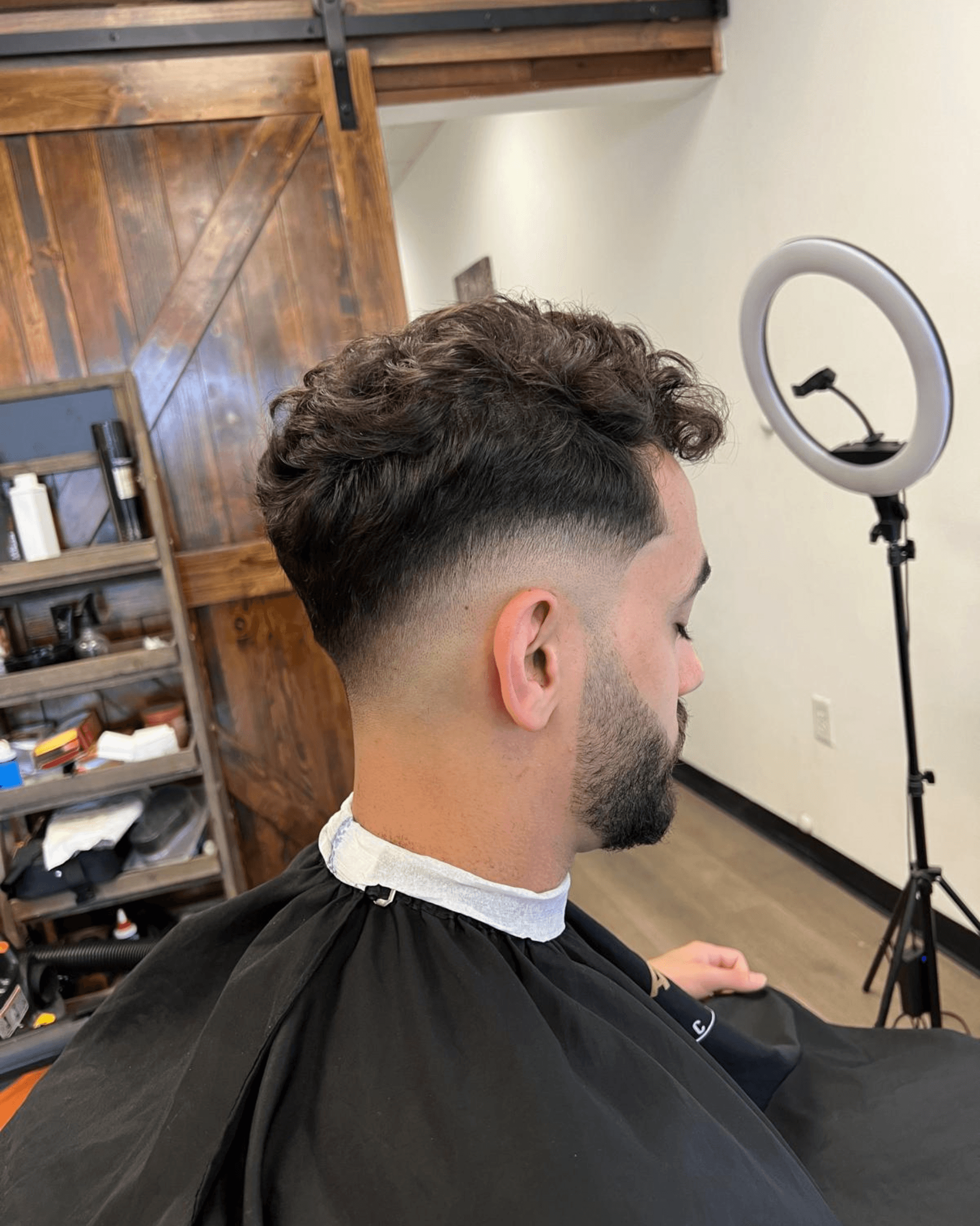 Barber Sinan haircut 1